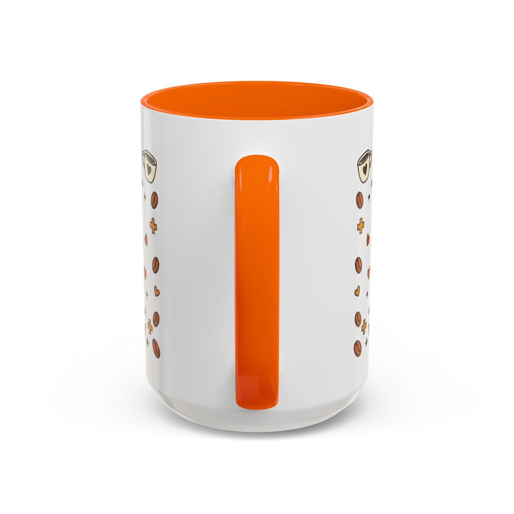 Coffee Mug — "Caffeine & Compassion" Nurse Fuel Accent Mug (11/15 oz)