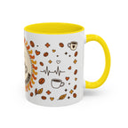 Coffee Mug — "Caffeine & Compassion" Nurse Fuel Accent Mug (11/15 oz)