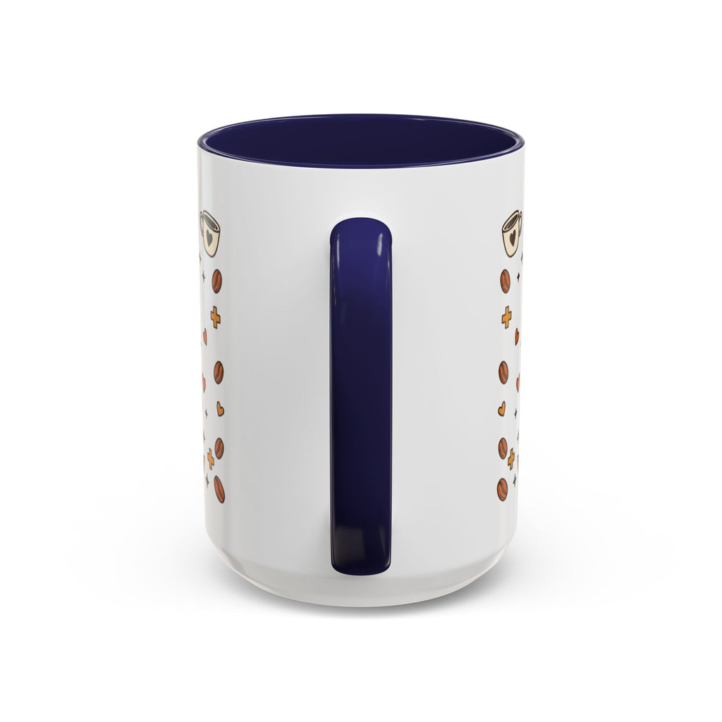 Coffee Mug — "Caffeine & Compassion" Nurse Fuel Accent Mug (11/15 oz)
