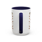 Coffee Mug — "Caffeine & Compassion" Nurse Fuel Accent Mug (11/15 oz)