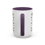 Coffee Mug — "Caffeine & Compassion" Nurse Fuel Accent Mug (11/15 oz)