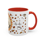 Coffee Mug — "Caffeine & Compassion" Nurse Fuel Accent Mug (11/15 oz)
