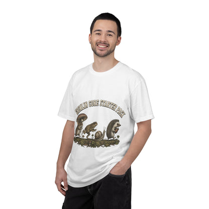 Mushroom Core Starter Pack T-Shirt — Cute Forest Critter Graphic Tee