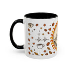 Coffee Mug — "Caffeine & Compassion" Nurse Fuel Accent Mug (11/15 oz)