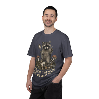 Raccoon 'Trash Gremlin' T-Shirt — Feed Me Shiny Things Graphic Tee