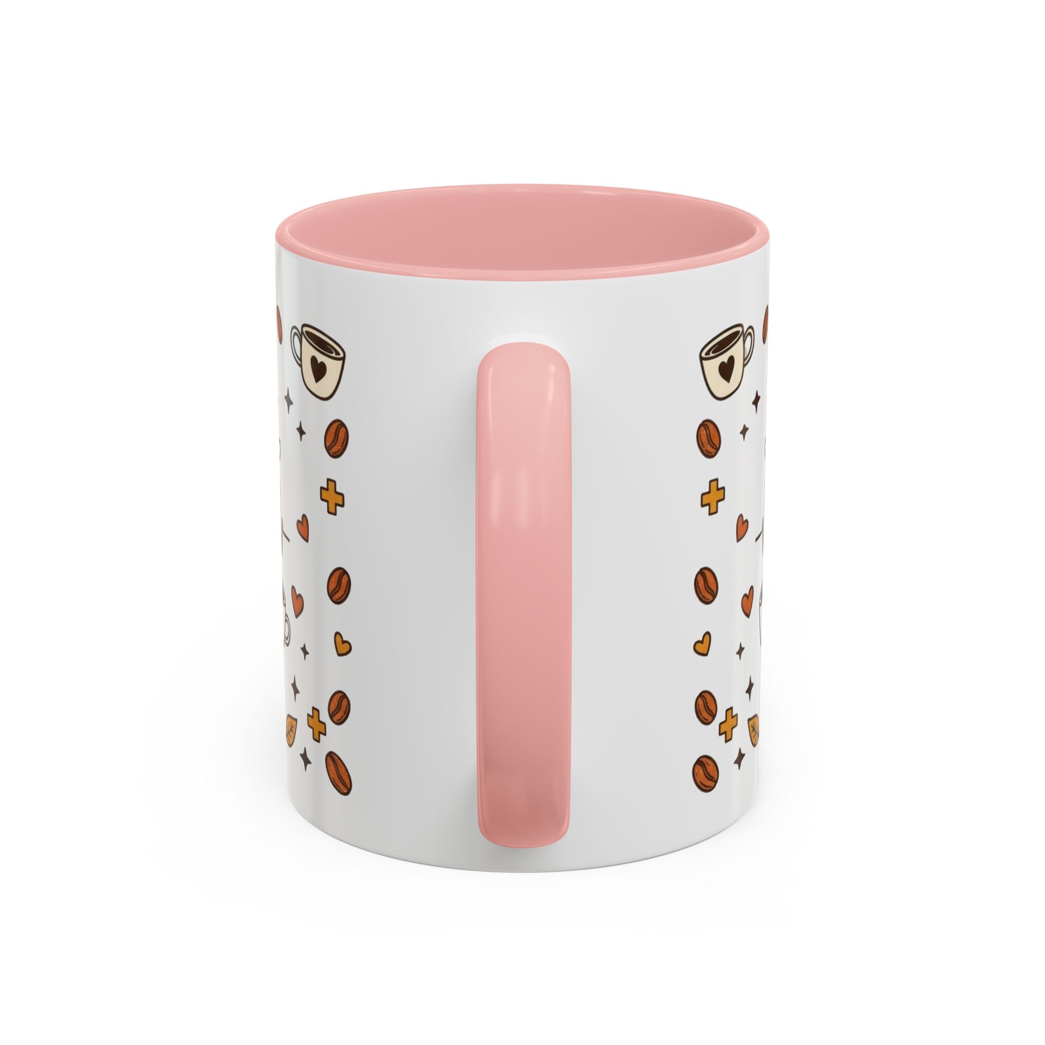 Coffee Mug — "Caffeine & Compassion" Nurse Fuel Accent Mug (11/15 oz)
