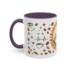 Coffee Mug — "Caffeine & Compassion" Nurse Fuel Accent Mug (11/15 oz)