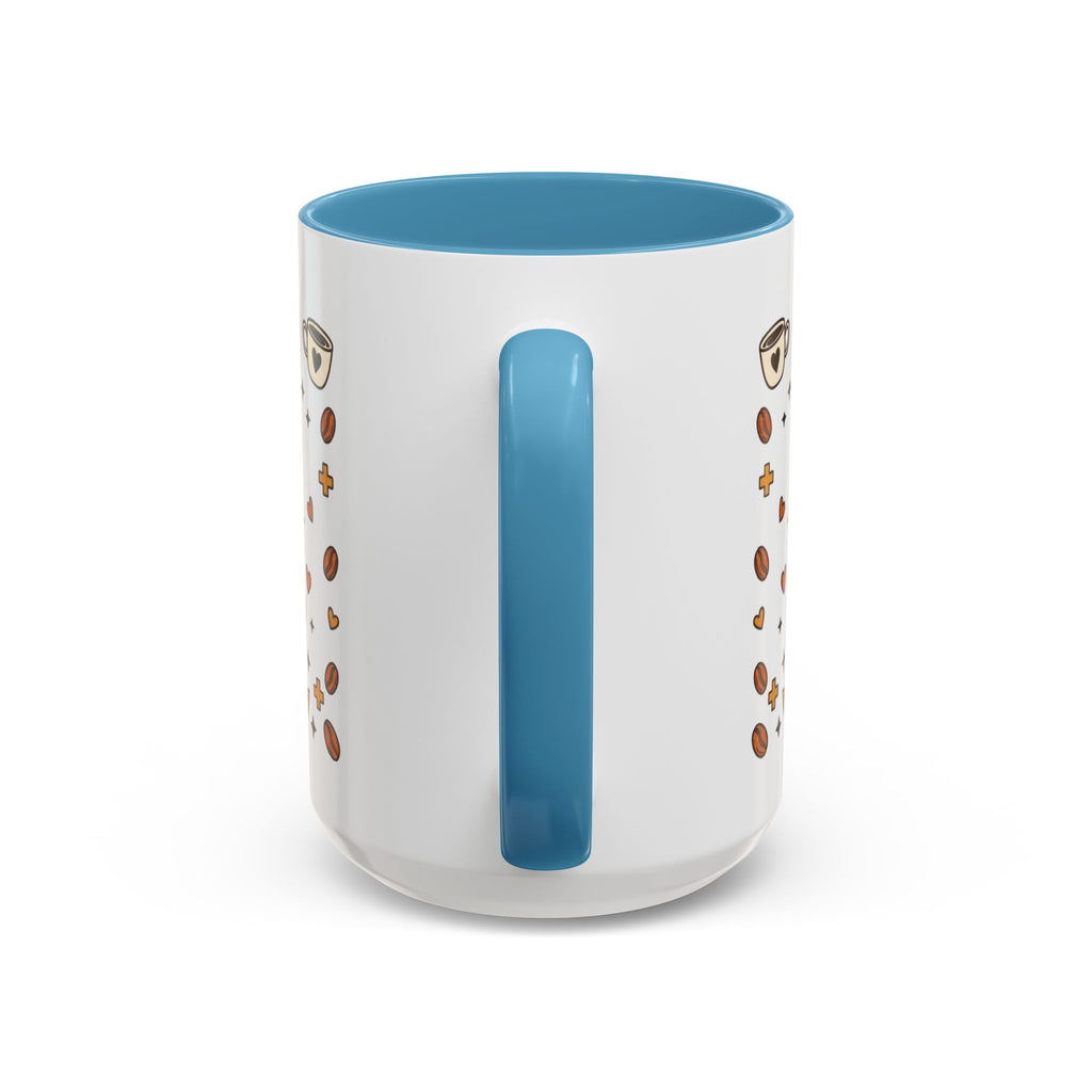 Coffee Mug — "Caffeine & Compassion" Nurse Fuel Accent Mug (11/15 oz)