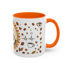 Coffee Mug — "Caffeine & Compassion" Nurse Fuel Accent Mug (11/15 oz)